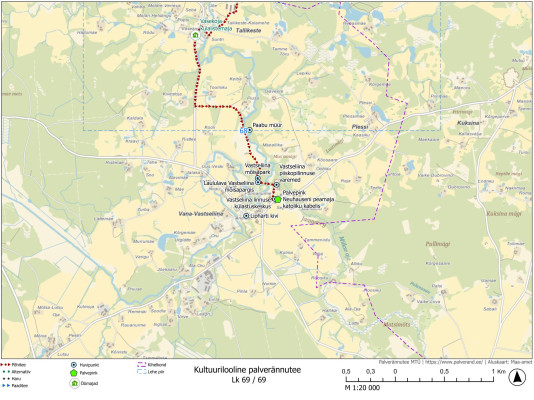 Kaart A4 pdf 69 lk värviline